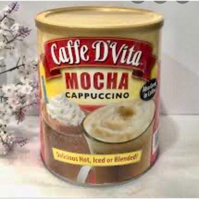 ☕️[HSD 05/2026] Bột cà phê hòa tan Caffe D’Vita Mocha Cappuccinocủa Mỹ 1.8kg☕️