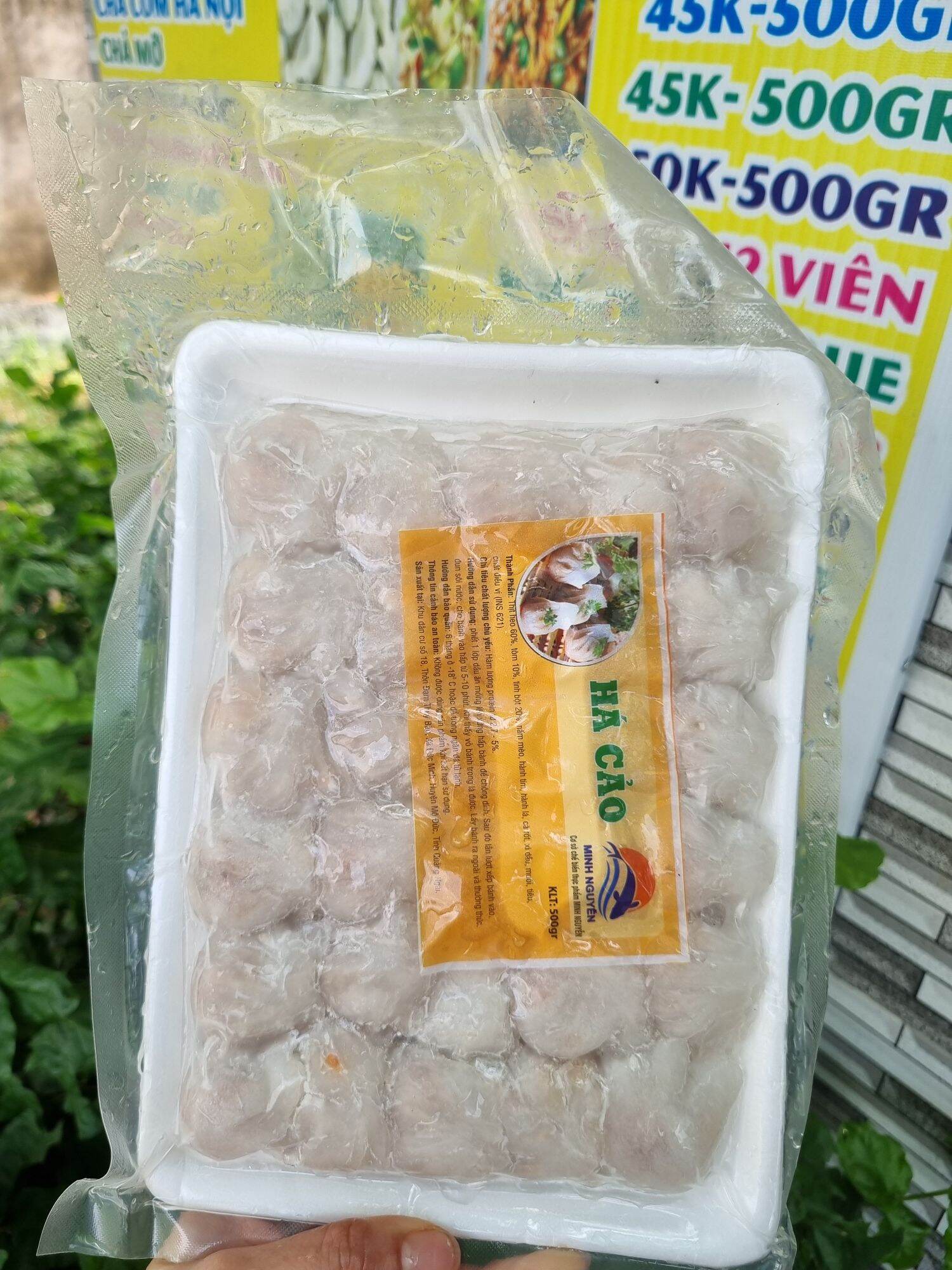 Há Cảo Tôm Thịt 500Gr . Nhà Làm_ Ship Hỏa Tốc Hcm