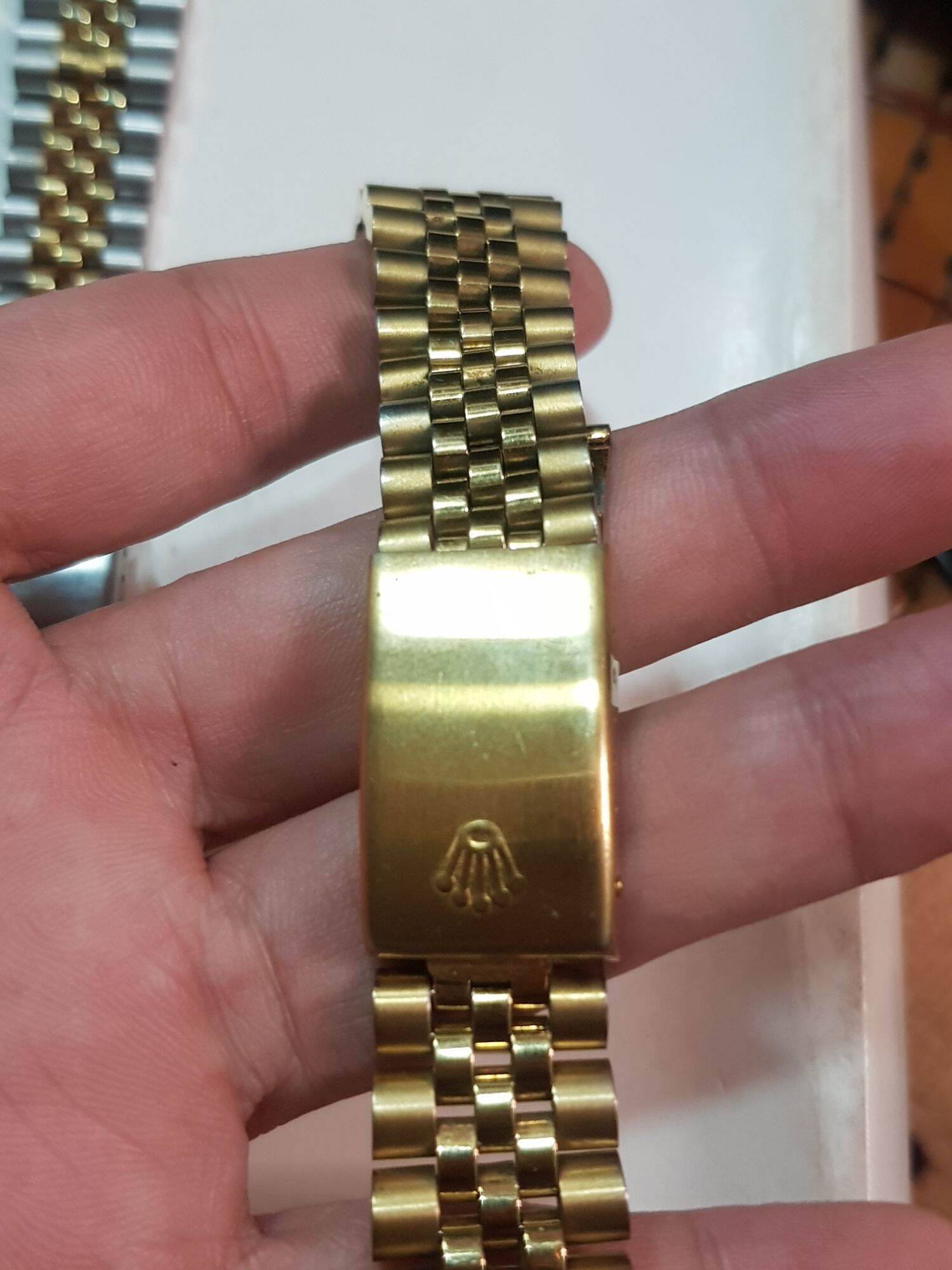 Dây đồng hồ ROLEX đúc đầu ôm 20