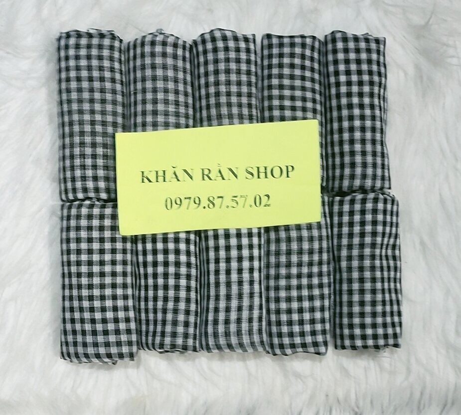 120 chiếc khăn rằn nam bộ 55x125cm ( hàng có sẵn )