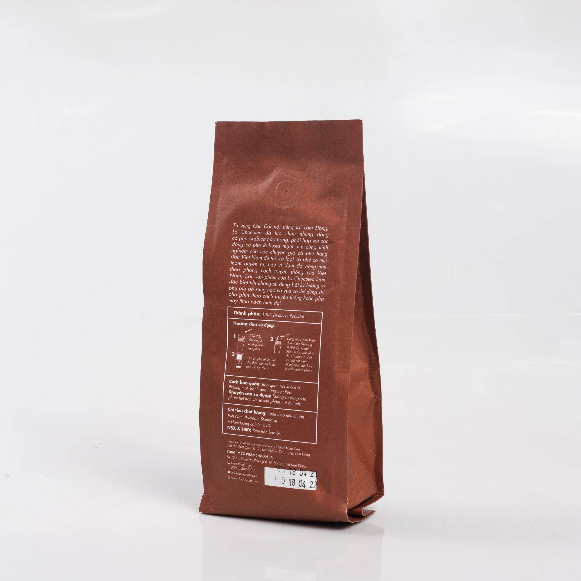 La chocotea Cà Phê (coffee) Special túi 200g