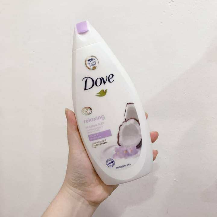 Sữa tắm dove 500ml hương dừa - đức
