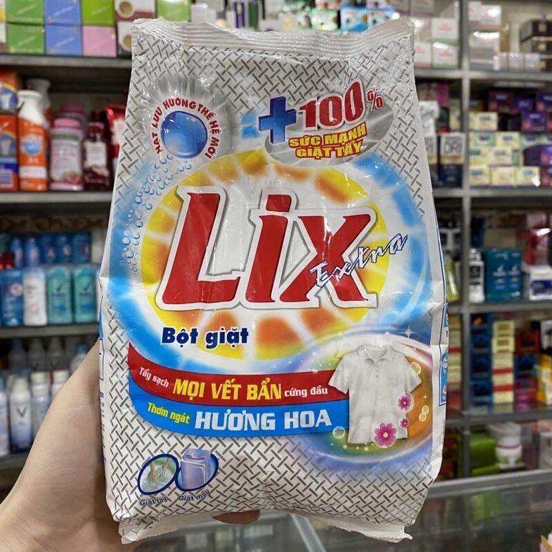 Bột giặt Lix Extra hương hoa 560g