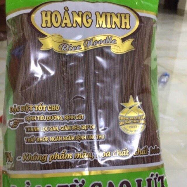 Mỳ bún gạo lứt đỏ Hoàng Minh 500 g