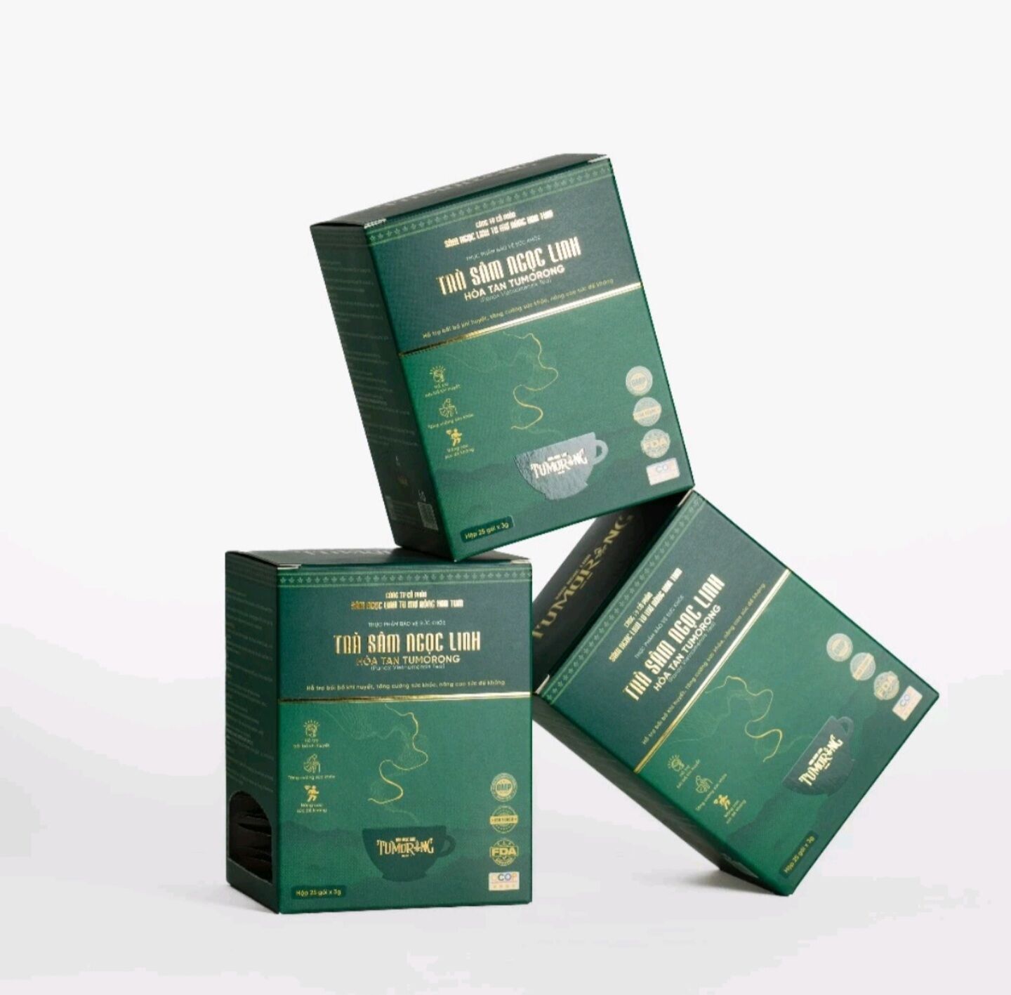 Trà Sâm Ngọc Linh Hòa Tan