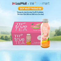 Thùng 24 chai Trà Ổi Tự Nhiên TH true TEA 350 ml