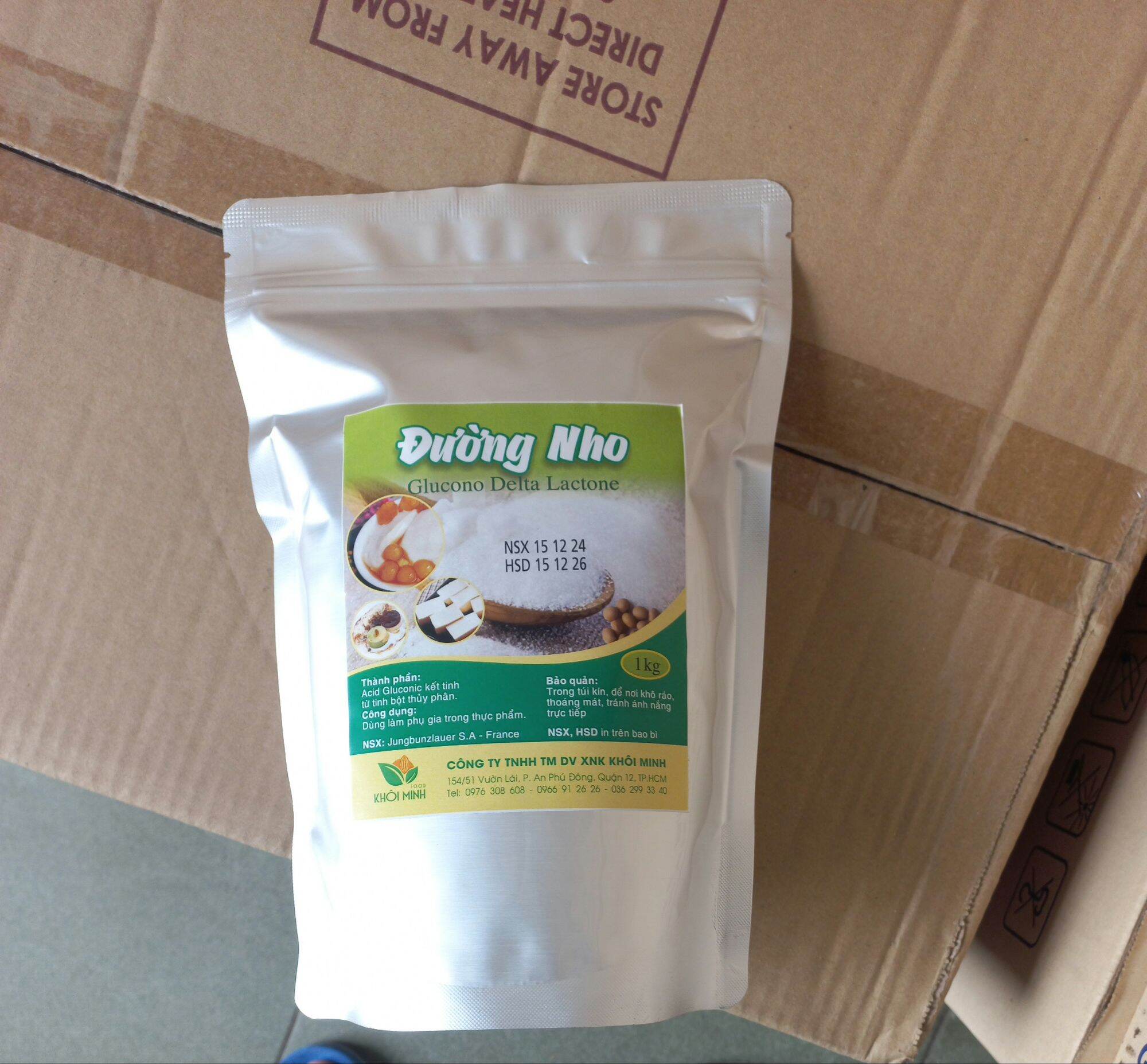 ĐƯỜNG NHO PHÁP GÓI 1KG