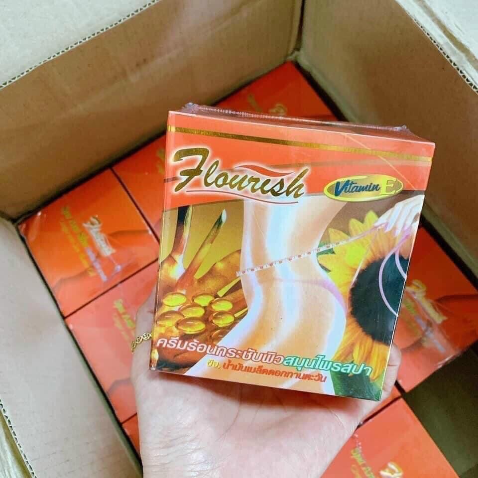 Kem tan mỡ bụng gừng ớt Flourish Thái Lan
