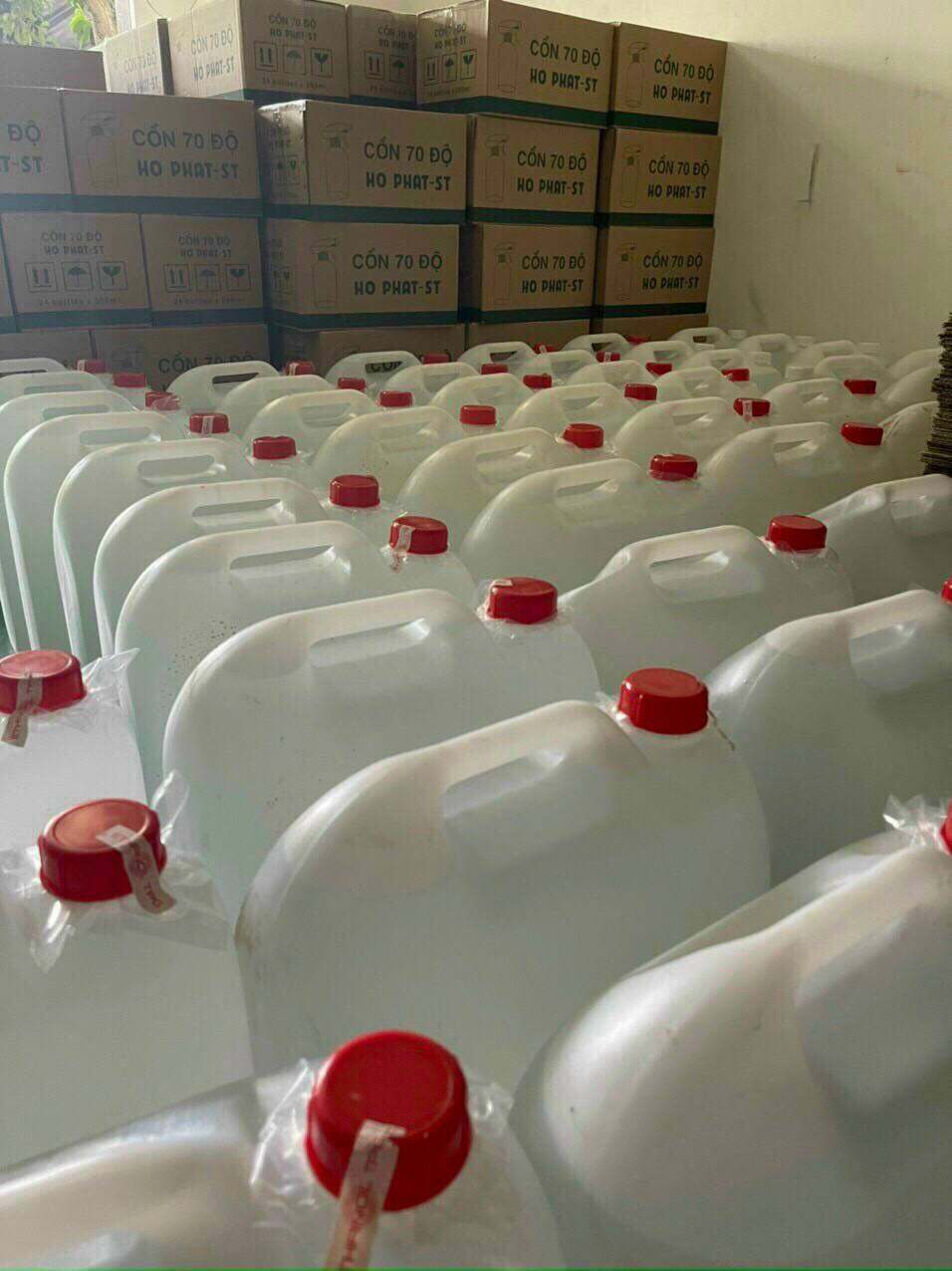 Cồn sát khuẩn 70 độ can 30l