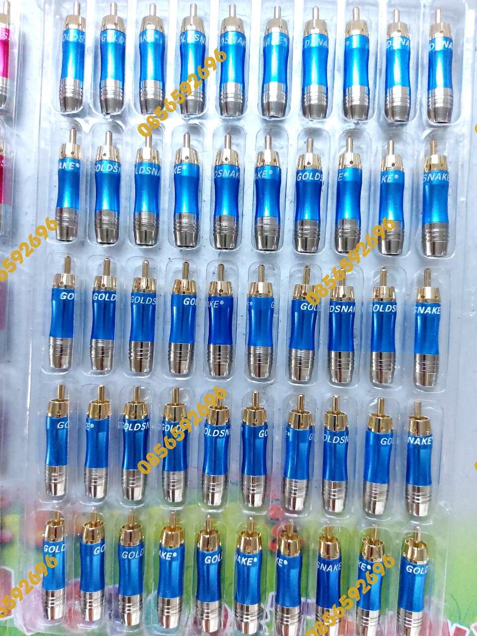 Đầu cắm jack bông sen, bộ 10 chiếc