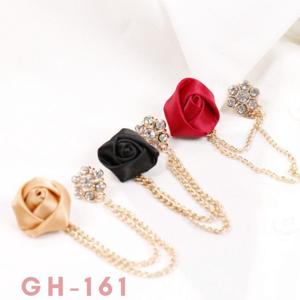 Ghim cài áo Vest Nam & Nữ hình bông hoa