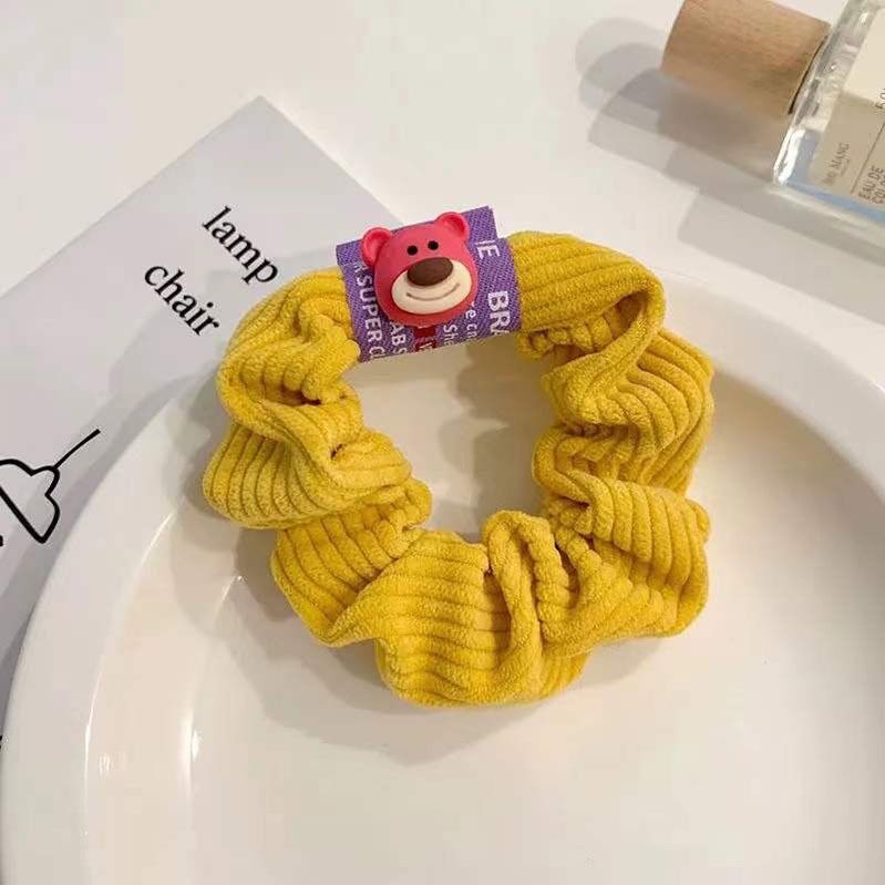 Dây Buộc Tóc Scrunchies Gấu Dâu/ Lotso