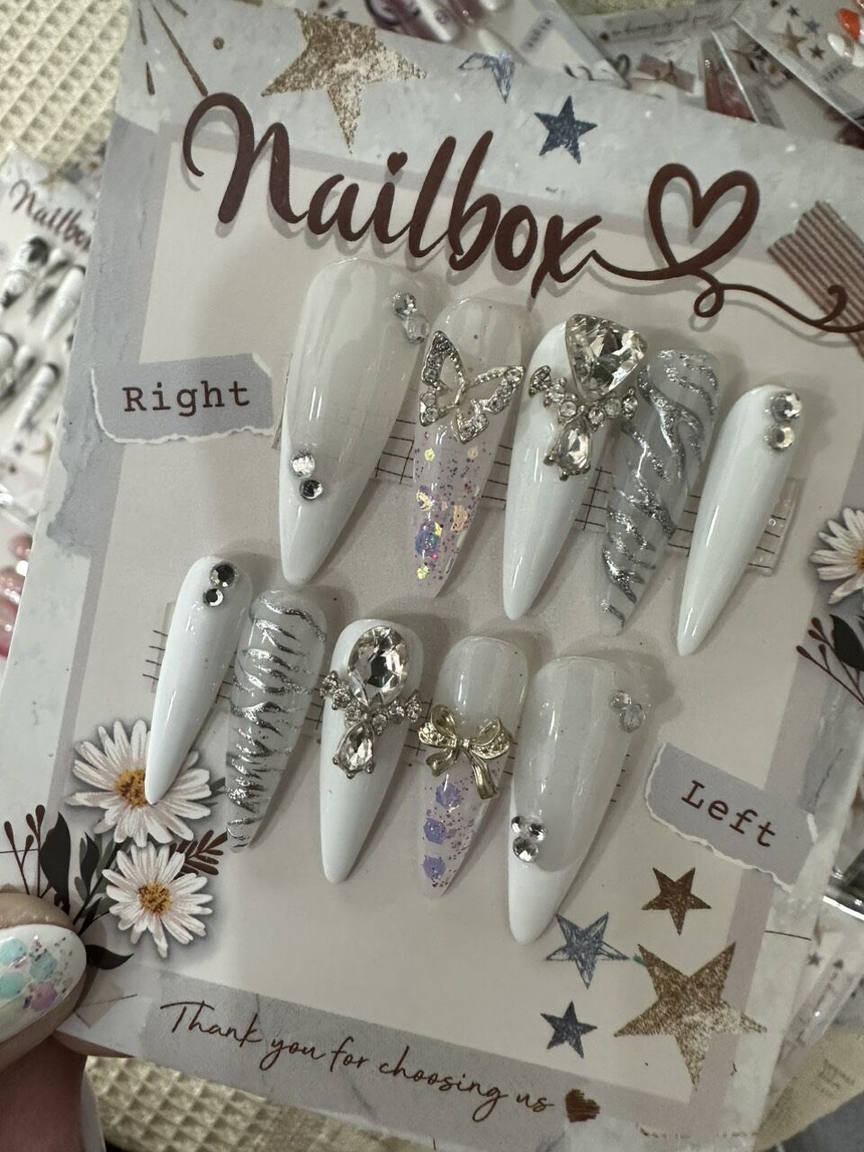 Nail box handmade