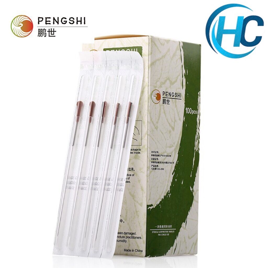 [CHÍNH HÃNG] Kim châm cứu vô trùng PENGSHI (100 kim)