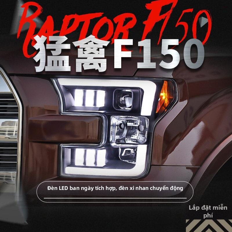 BONINGYU | Ford F150 2015-2017 Raptor Daytime Running Lights Sequential Turn Signals Giá 24,341,000 Đồng*Miễn phí vận chuyển