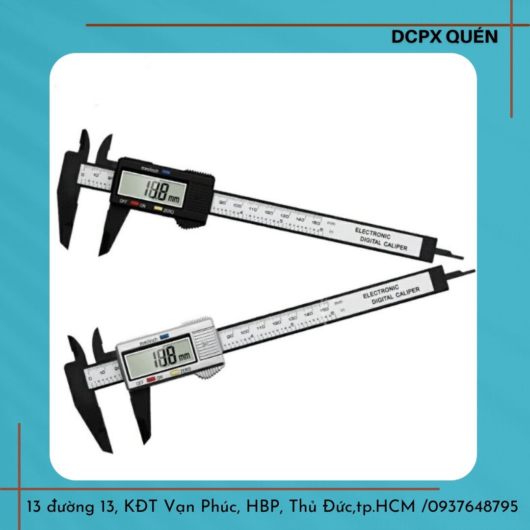 Thước điện tử phun xăm