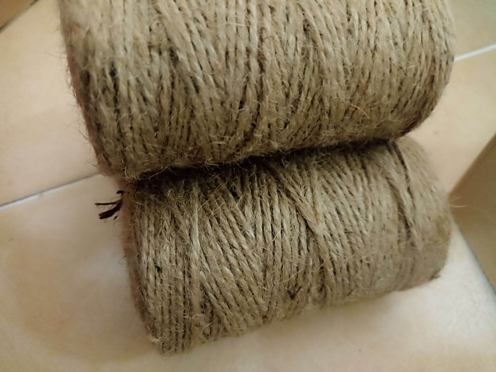 Cuộn 110m dây đay dây gai dầu dây cói làm đồ handmade