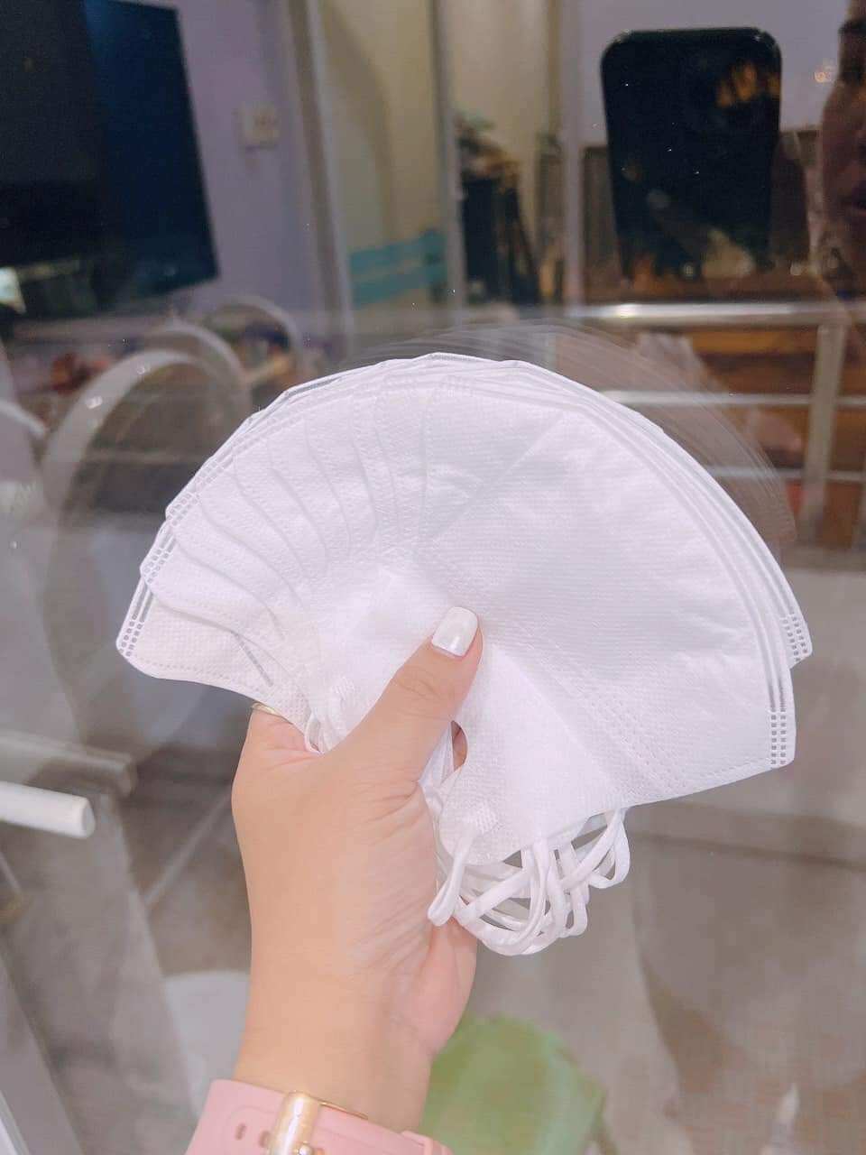 Bịch 10 Cái Khẩu Trang 3D Mask Thái Lan (trắng)