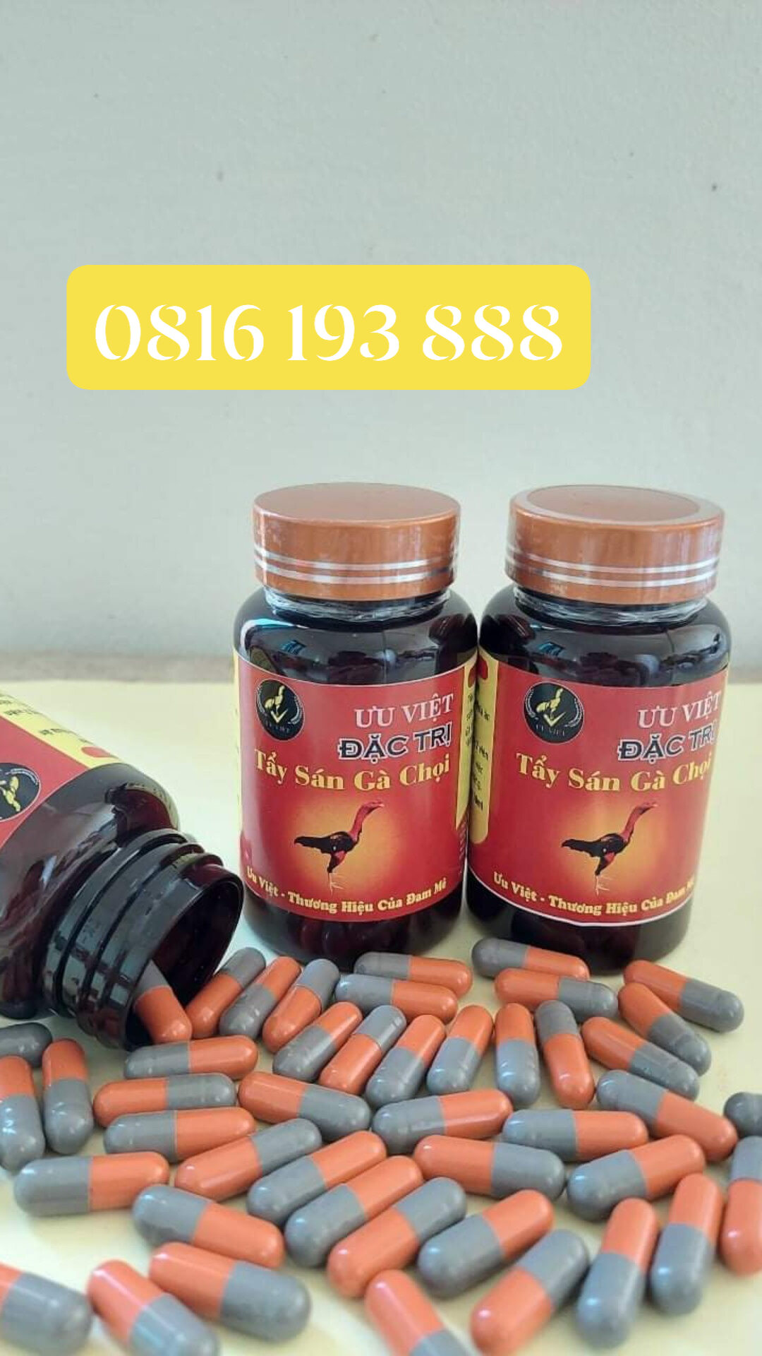 Thuốc tẩy sán cho gà hiệu ưu việt