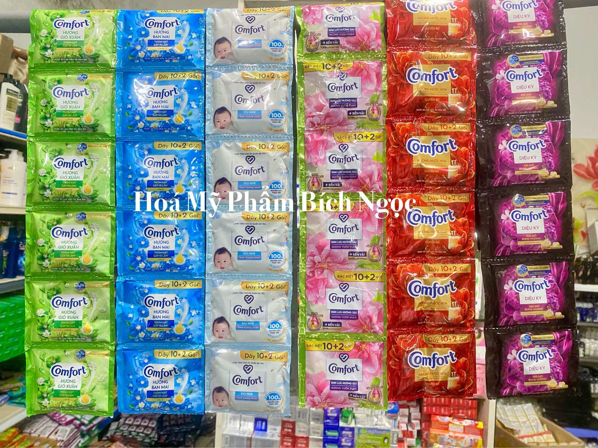 Nước Xả Vải COMFORT Dây 10 gói có tặng shop sẽ tặng 20ml