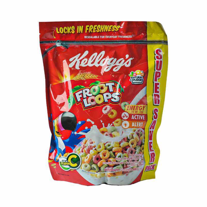 NGŨ CỐC DINH DƯỠNG/ BÁNH ĂN SÁNG KELLOGG'S FROOT LOOPS Hộp 150G/285G/400G