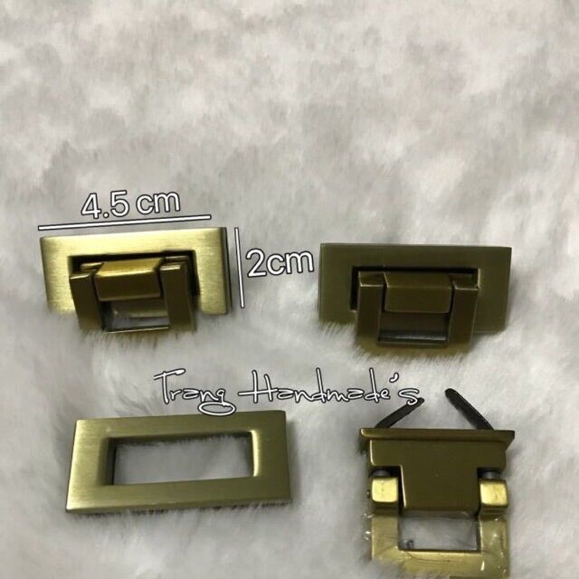 Khoá túi xách -khoá gập
