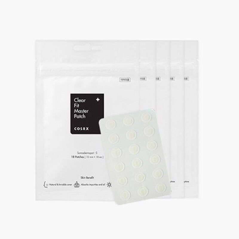 Miếng Dán Mụn Cosrx Acne Pimple / Clear Fit Master Patch (Đỏ-Đen)