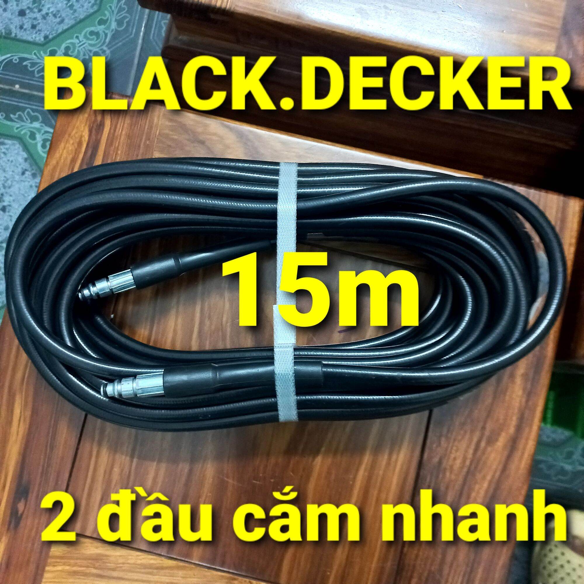 Dây rửa xe cao áp black dec.ker