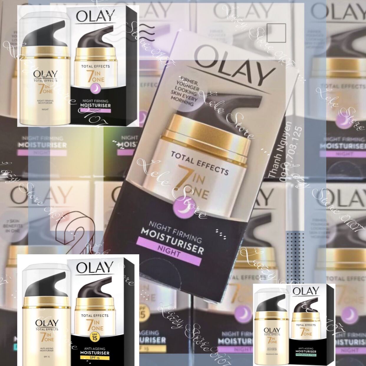 Kem Dưỡng Da Olay - Ngăn Ngừa Lão Hoá - Sạm Nám Da