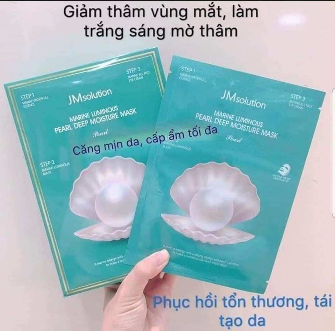 Hộp mặt nạ giấy JM solution ngọc trai