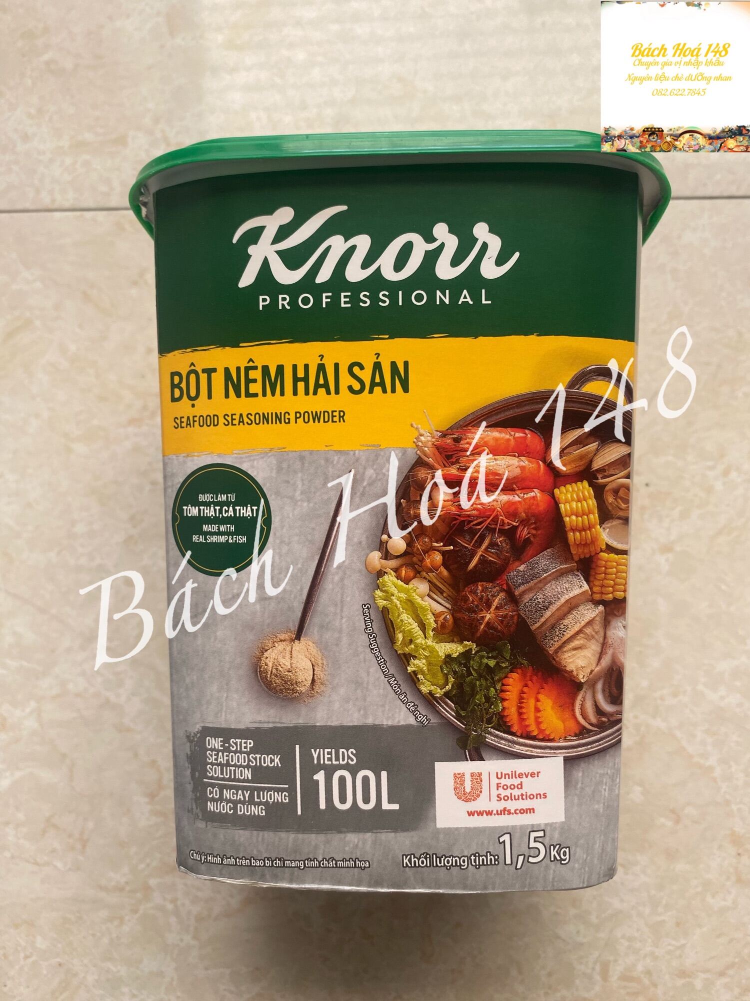 Bột Nêm Hải Sản Knorr loại 1,5kg