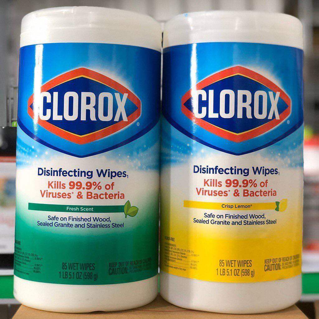 KHĂN LAU ĐA NĂNG DIỆT KHUẨN VIRUS CLOROX 85 TỜ