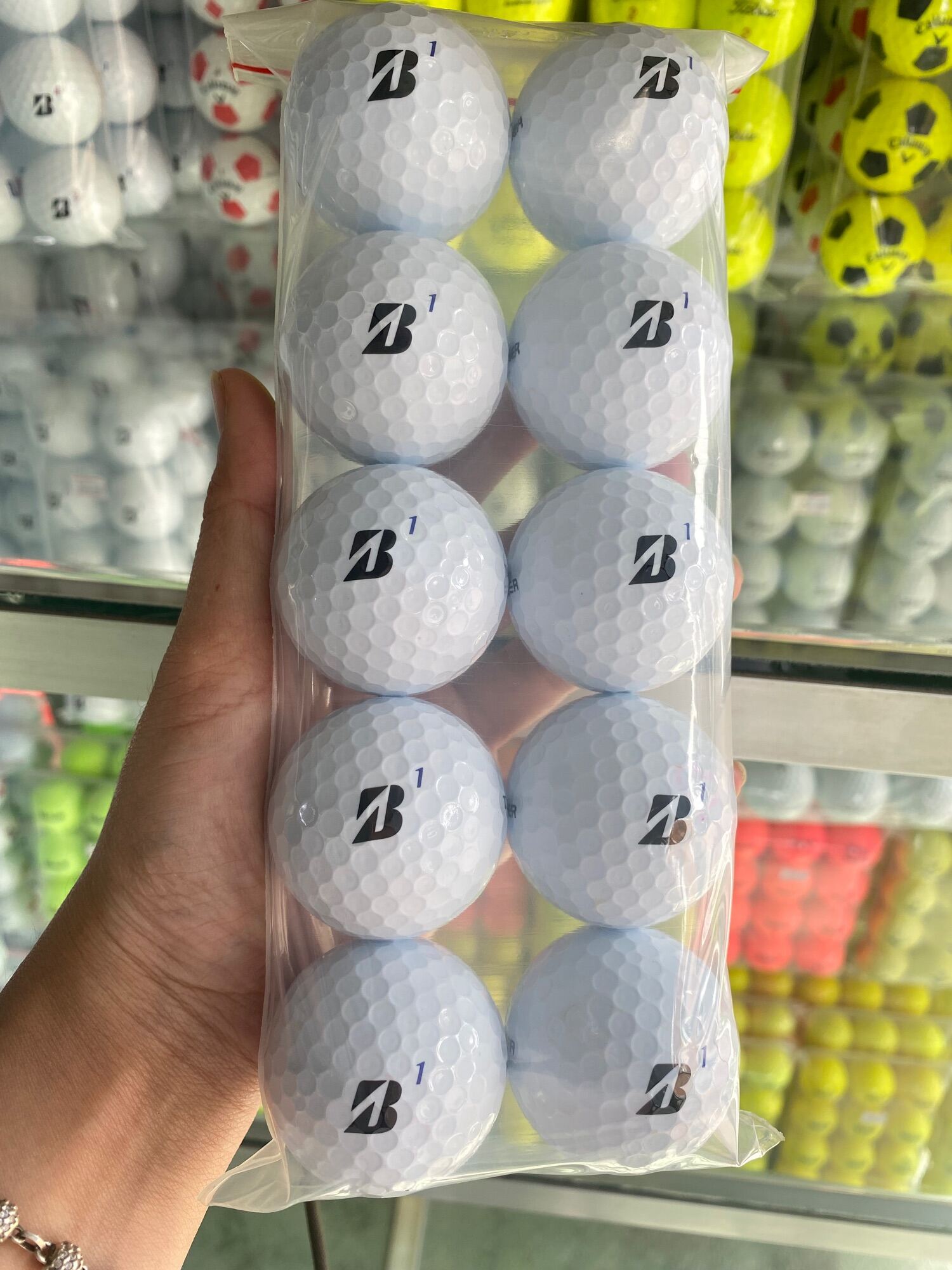 Bóng golf Bridgestone Tour B 90-98%