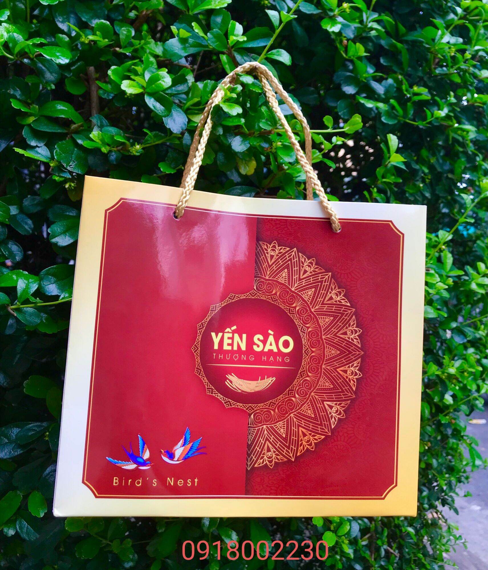 TÚI GIẤY ĐỰNG YẾN SÀO 50gr (KHÔNG ÉP KIM)