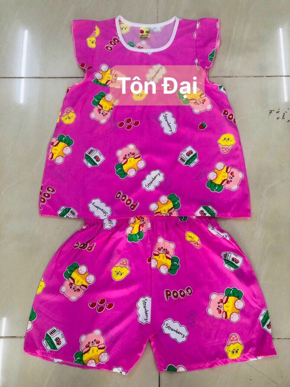 [HCM]Combo 3 bộ lanh-tole bé gái 8-33kg