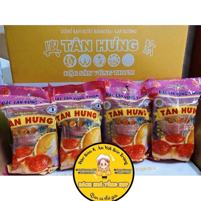 Bánh Pía 2 trứng (đậu xanh, sầu riêng) TÂN HƯNG