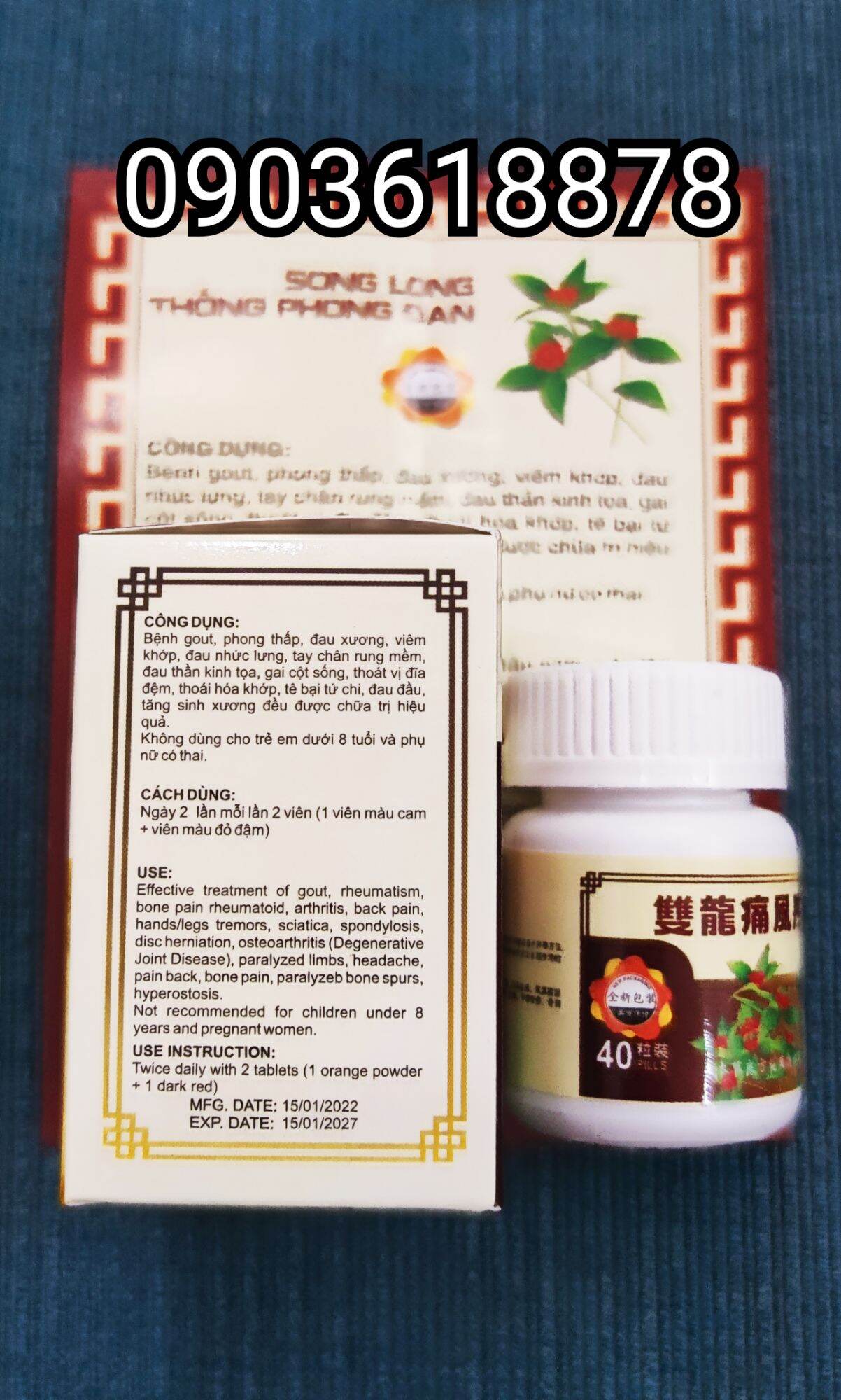 Song Long Thống Phong Đan ( Chính hãng Malaysia )