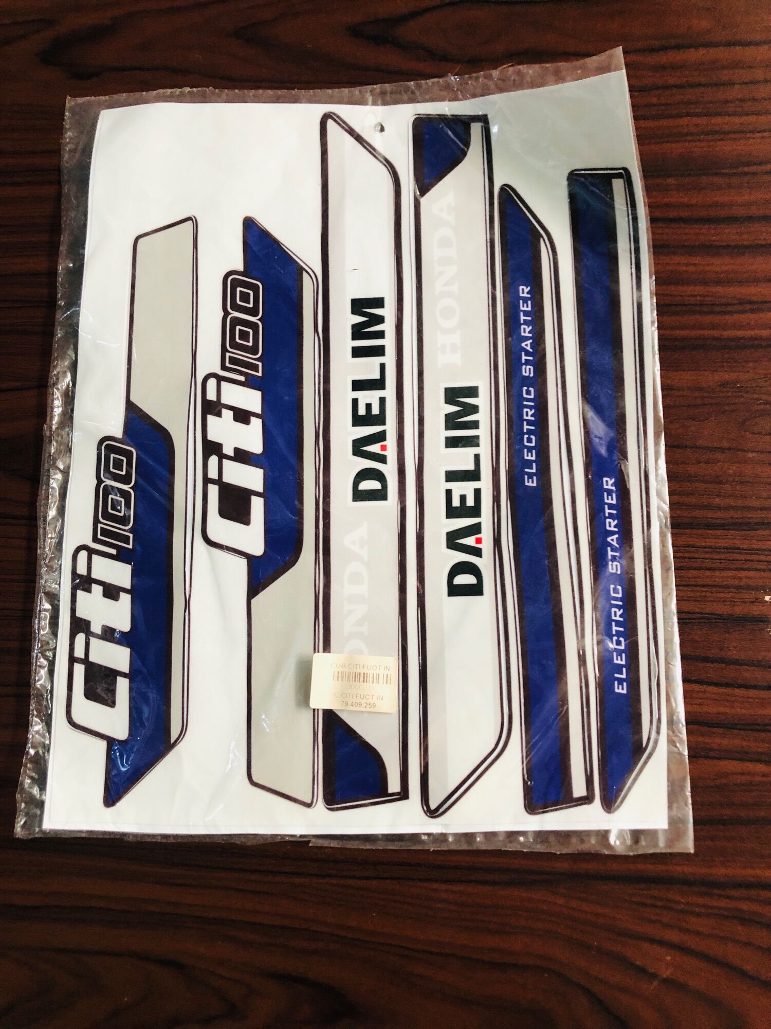 Tem citi 100 phuộc decal in