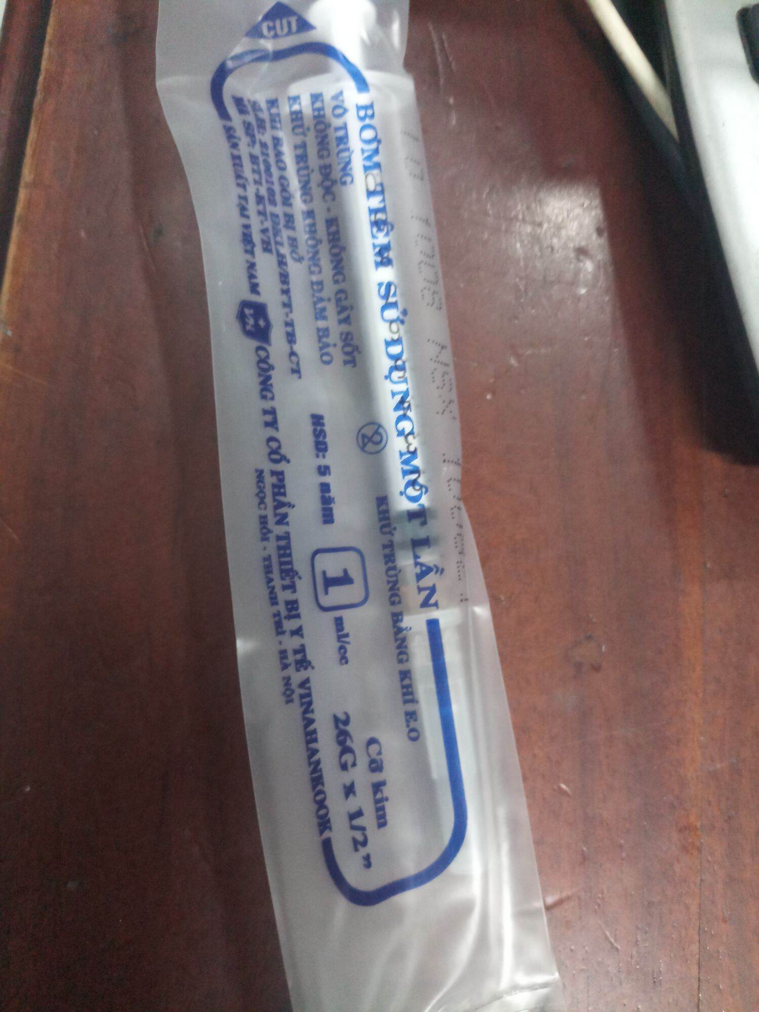 Combo 10 ống tiêm 1ml